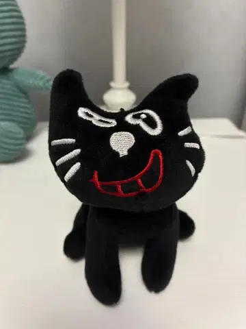 키요 고양이 봉제 인형 마스코트 키링