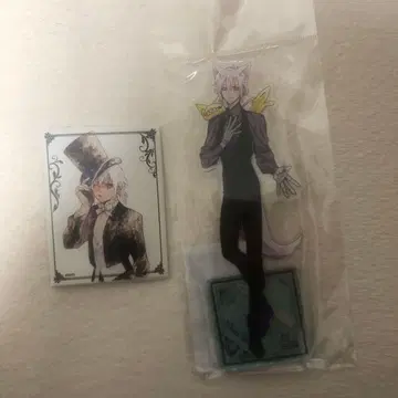 D.Gray-man 미니 캔버스 아트 아크릴 스탠드 2세트