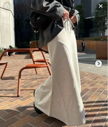 AMERI SWITCHING MERMAID SWEAT SKIRT