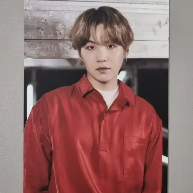 방탄소년단 bts 슈가 맵솔온콘 포카