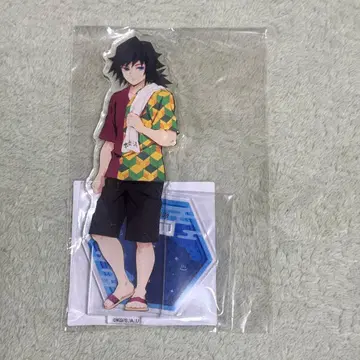 귀멸의 칼날 극락탕 RAKU SPA 아크릴 스탠드 토미오카 기유