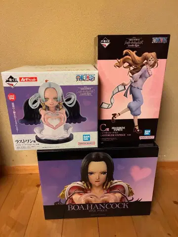 원피스 제일복권 핸콕 푸딩 S스네이크 세트