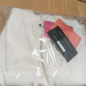 화이트 LL 사이즈 스트레치 웜 팬츠