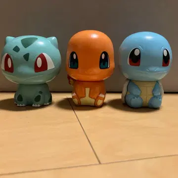 포켓몬 캡슐 캐릭터 이상해씨 파이리 꼬부기