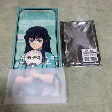 귀멸의 칼날 극락탕 RAKU SPA 머플러 타월 토키토 무이치로