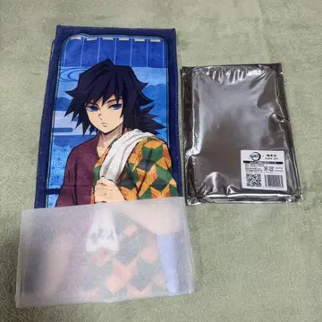 귀멸의 칼날 극락탕 RAKU SPA 머플러 타월 토미오카 기유