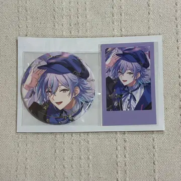 니지산지 호시미치 쇼 생일 굿즈 캔뱃지 폴라로이드풍 카드