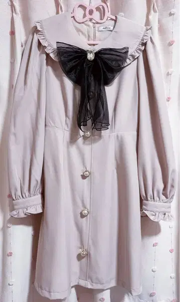 앙크루즈 원피스 양산형 지뢰계