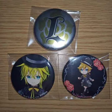 카가미네 렌 마루이 뱀파이어 페스티벌 캔뱃지