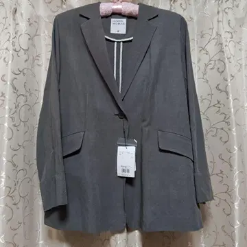 휴먼 우먼 그레이 테일러드 자켓 M