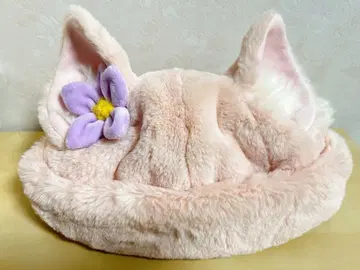 리나벨 팬캡 디즈니씨 랜드 더피 프렌즈 핑크