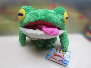 타카라토미아츠 택 포함 오산포 개구리 봉제 인형 (그린) 정품