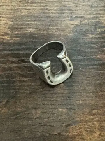 말굽 반지 실버 925 drybones