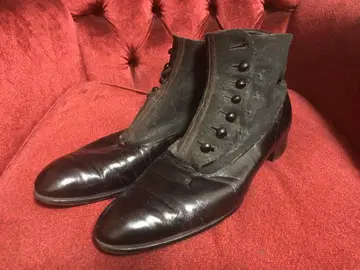 버튼 부츠 빈티지 Nettleton 블랙 10 1/4