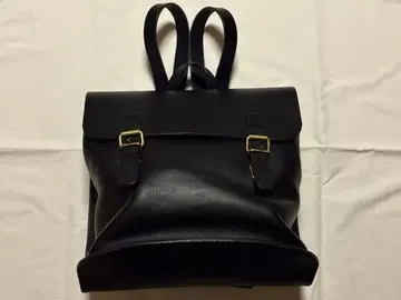 HERZ 가죽 플랩 백팩