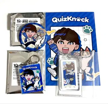 QuizKnock 스가이 키링 캔뱃지 엽서