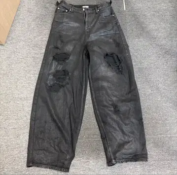 Anotheryouth 3 layered destroyed denim