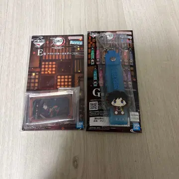 귀멸의 칼날 제일복권 언니의 원수 E상 G상 토미오카 기유 세트