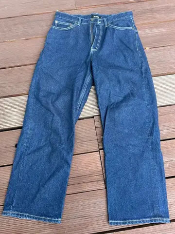 XLARGE 다크 블루 데님 32