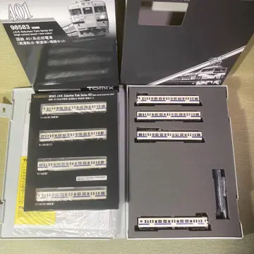TOMIX 98582/83 401계 (고운전대 신페인팅) 기본+증결 세트