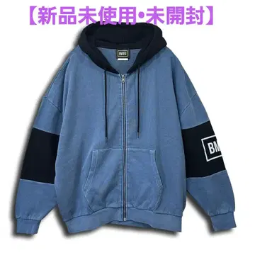 [ 새상품 미개봉 ] BMSG 투톤 ZIP UP 후드티 OVER