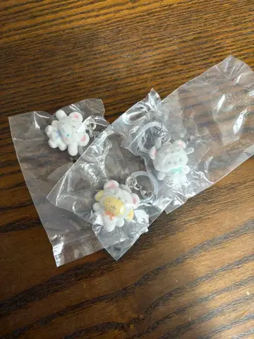 산리오 메지루시 액세서리 포근포근 스노우