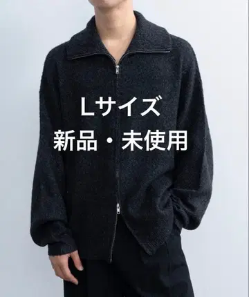 [ SINSS ] 루즈 실루엣 지퍼 니트