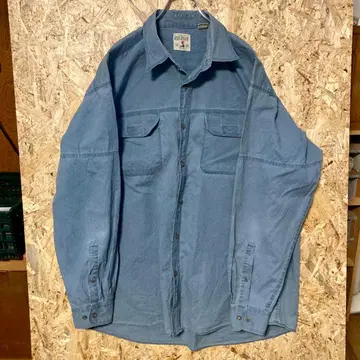 RED HEAD 코튼 워크 셔츠 빅 사이즈