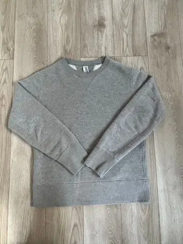 [ 새상품급 ] LOOPWHEELER BEAMS 그레이 V넥 맨투맨