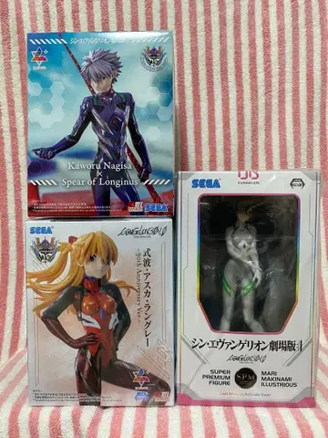 에바 피규어 아스카 나기사 마리 에반게리온