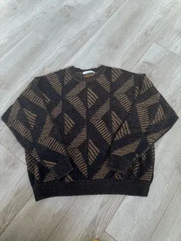 [ 새상품급 ] JOURNAL STANDARD 기하학 패턴 니트 스웨터