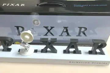 해피 복권 픽사 라스트 원상 픽사 램프 & 픽사 로고 피규어