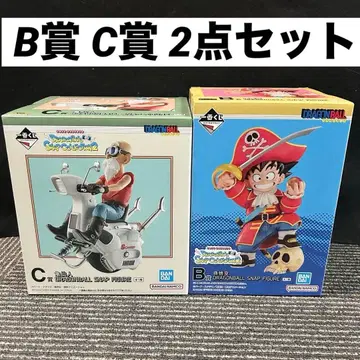 제일복권 드래곤볼 B상 C상 피규어 2개 세트