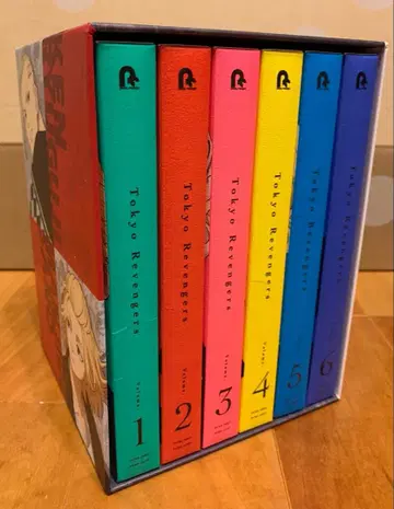 도쿄 리벤저스 1기 블루레이 1-6권 세트 특전 수납 BOX 포함