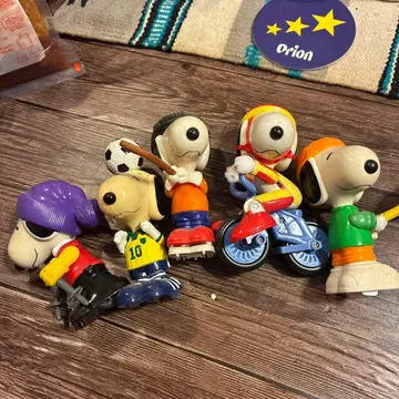 스누피 스포츠 피규어 5체 세트