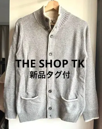 THE SHOP TK MIXPICE 다케오 키쿠치 앞 버튼 가디건 새상품