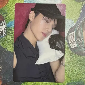 우영 ATEEZ POP-UP exclusive US 한정판 필로우 토크