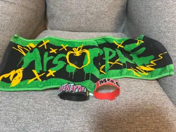 GREEN APPLE 러버 밴드 타월 세트