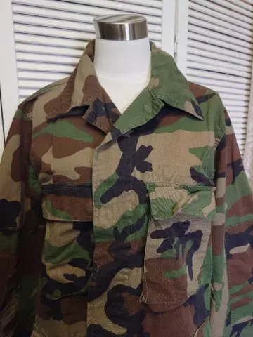 위장복 구제 의류 긴팔 밀리터리 남성용 자켓 (L)