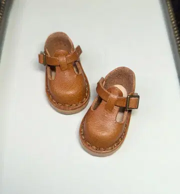 미니어처 사보 신발 네오 브라이스 가죽 부츠 아이시 브라운