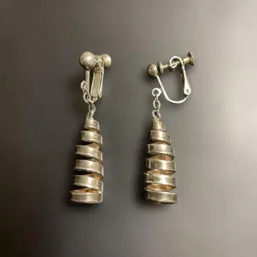 실버 나선형 귀찌