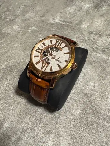 오로비안코 오라클래시카 Orobianco 손목시계 자동 와인딩 시스루백