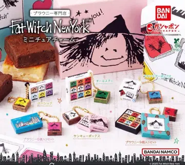 Fat Witch New York 미니어처 참 전 6종 풀 컴프 세트