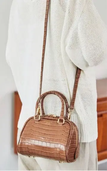 크리스찬 빌라 2way 미니 숄더 미니 보스턴 핸드백