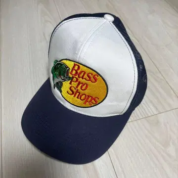 BASS PRO SHOPS [ 자수 로고 메쉬 트래커 캡 ]