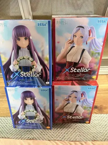 SEGA XStellar 피규어 2체 세트