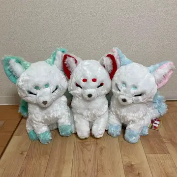 쵸콘과 여우 구미호 BIG 봉제 인형 3종 세트