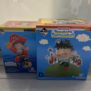 드래곤볼 1번 복권 B상&D상 세트