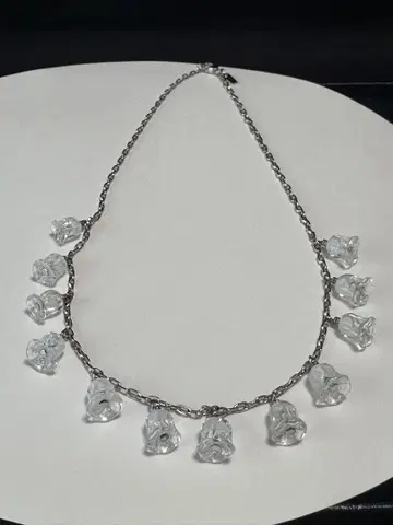 LALIQUE 라리크 뮤게 스즈란 목걸이