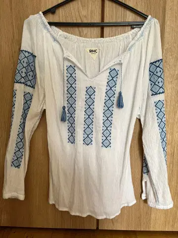 RHC 자수 긴팔 셔츠